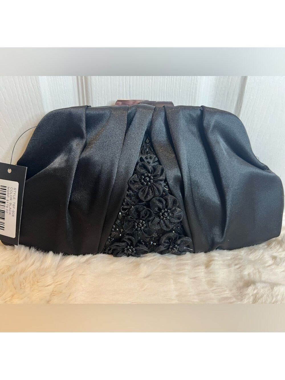 BADGLEY MISCHKA CLUTCH/CROSSBODY/HANDBAG BLACK